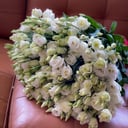 Букет «Большая охапка эустомы»