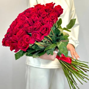 Букет из 51 розы Фридом
