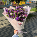 Шляпная коробка с цветами «Статица»