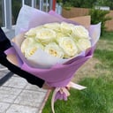 Букет «Сахарная вата» из роз