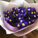 Букет с ирисами