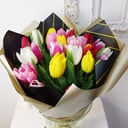 Букет «25 тюльпана Микс»