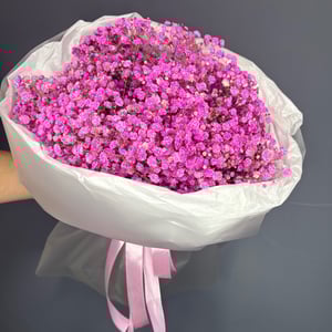 Букет «Розовая гипсофила»