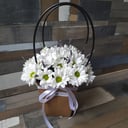 Композиция «Ромашечка» из хризантем