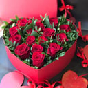 Коробка с цветами «Цветочный бал» из роз