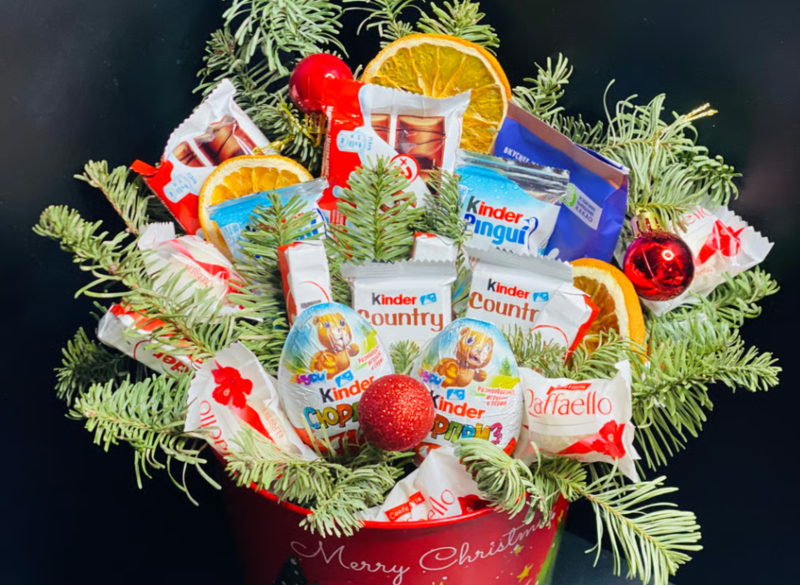 киндер шоколад подарок