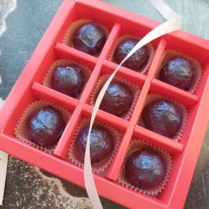 Сырные трюфели с сыром Дор блю и манго