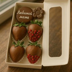 Клубника в шоколаде "Любимой маме"