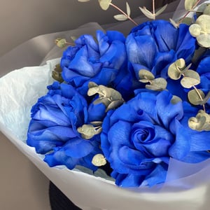 Букет «Синие розы»