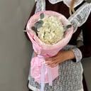 Букет «Осенний момент» из гортензий