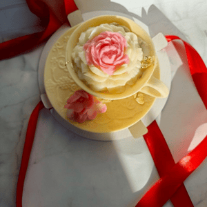 Торт в шоколадной чайной паре