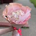 Букет «Конфетка» из гортензий