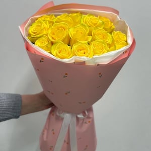 Букет «Солнечный луч» из роз