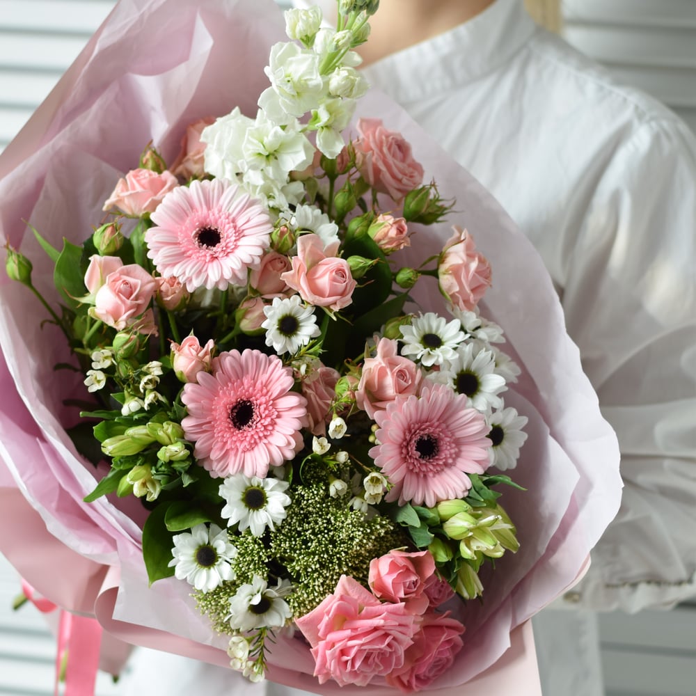 Букет «С нежной герберой»