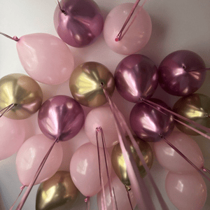 Шары под потолок с дождиком