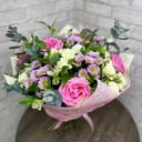 Букет «Сентиментальность» из альстромерий и роз