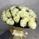 Композиция «25 белых роз»