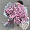 Букет с гипсофилой