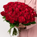 Букет из 51 кенийской розы