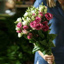 Букет «Охапка Эустом»