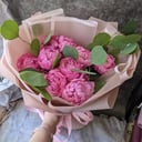 Букет из 9 пионов