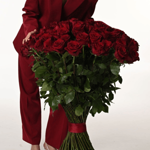 Букет «101 роза 70 см Эквадор»