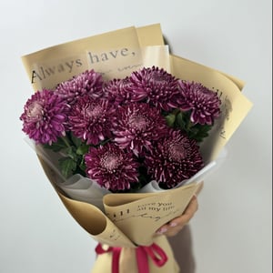 Букет из хризантем