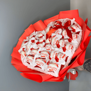 Букет сердце Raffaello