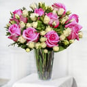 Flowers for Girlfriend: Roses and Spray Roses