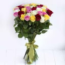 Букет «Яркие моменты» из роз