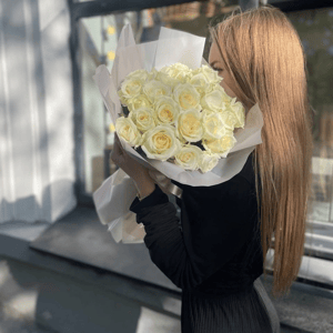 Букет «Белые розы»