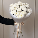 Букет хризантем "Босиком по облакам"