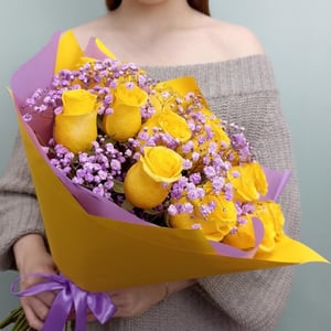 Букет «Желтые розы»