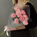 Букет «9 розовых гвоздик»