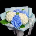 Букет «Яркий» из гортензий