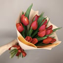 Букет «17 красных тюльпанов»