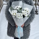 Букет Из Белой Хризантемы