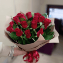Букет «Бубль» из роз