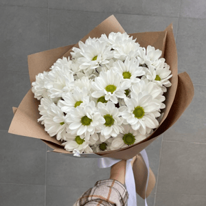 Букет "Мирабель" из хризантем