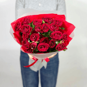 Букет «Вдохновение в бутонах» из роз