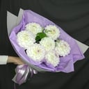 Монобукет из георгинов