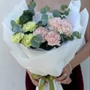 Букет из 11 диантусов из гвоздик