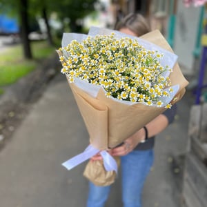 Букет «Танацетум ромашки полевые с ароматом»