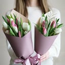 Букет «Тюльпановый комплимент»