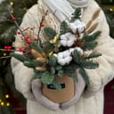 Коробка с цветами «Композиция "Осенние мотивы"»