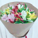 Букет «Яркие альстромерии»