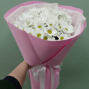 Букет «Облако нежности» из хризантем