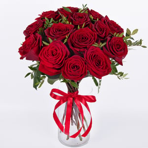 Bouquet 'Ravishing Red Roses'