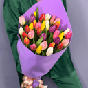 Букет «Весенний микс» из тюльпанов