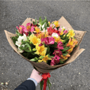 Букет 144 из альстромерий